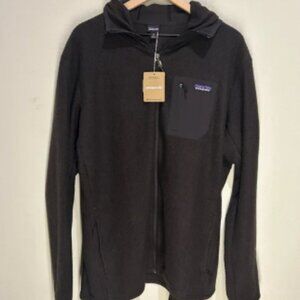 Patagonia R1 Air Full-Zip Hoody – Men’s XXL – Black – Fleece Jacket – NWT